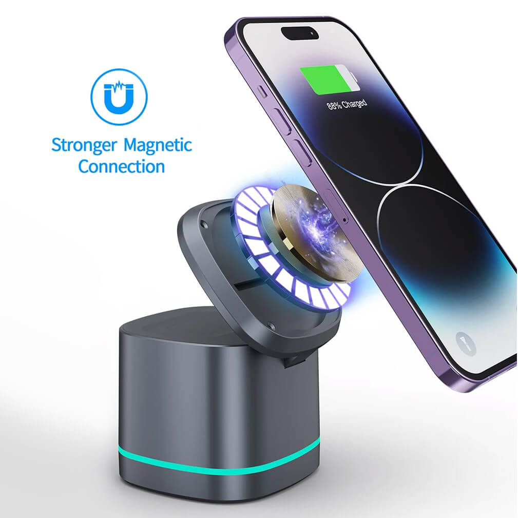 TrioDock™ - 3 In 1 Magnetic Wireless Fast Charger