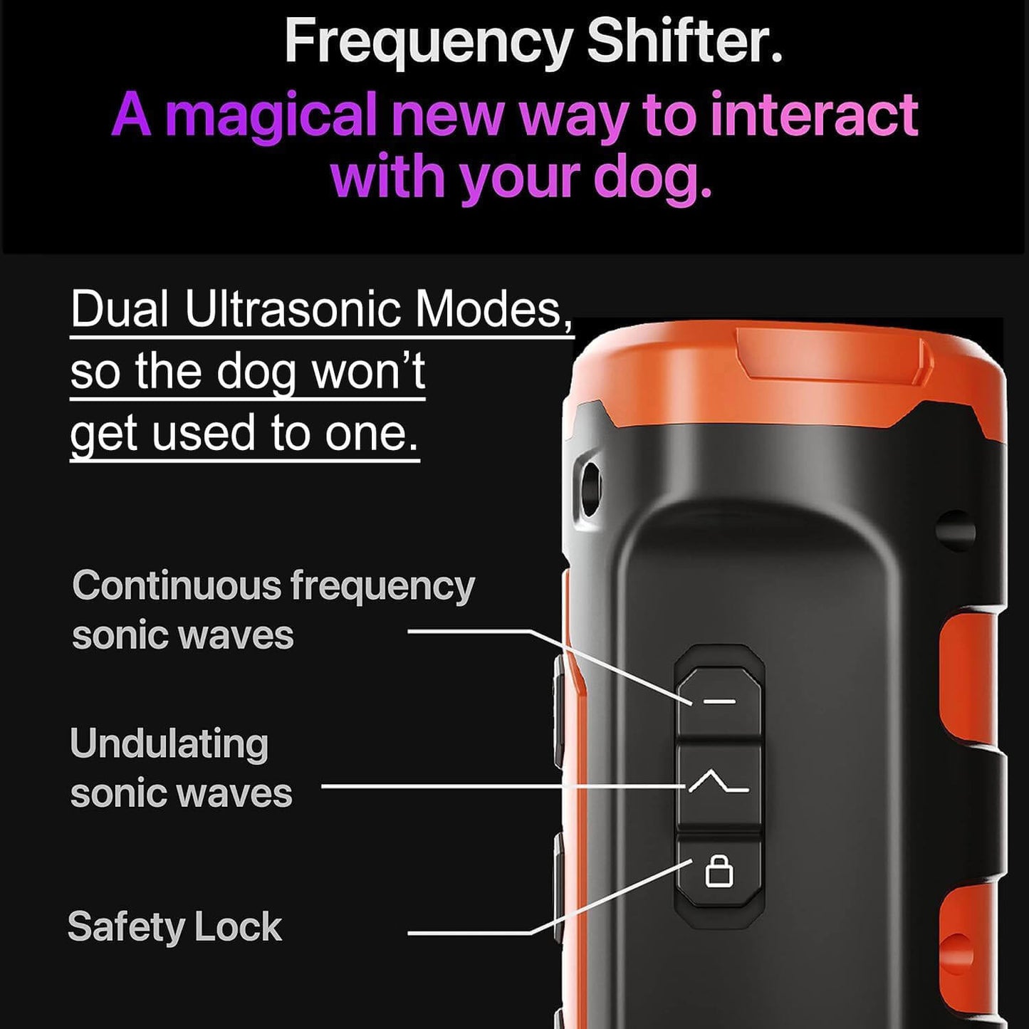 BehaveBuddy™ - Ultrasonic Anti Barking Trainer