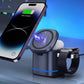 TrioDock™ - 3 In 1 Magnetic Wireless Fast Charger