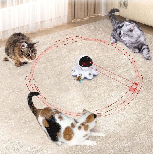 KittyChase™ - 2in1 Smart Interactive Kitten Toy