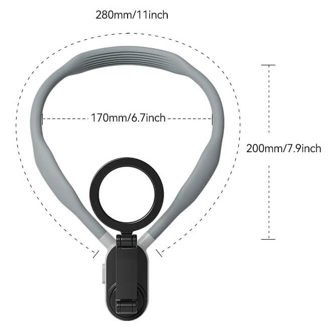 AnchorView™ - Magnetic POV Neck Phone Mount